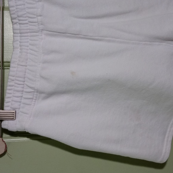 Women's Reflex jogger short black stitch stars 2 pocket white cotton M - Picture 8 of 13